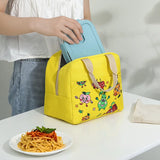 Portable Insulated Lunch Bag Tote Cooler Handbag for Women