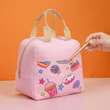 Portable Insulated Lunch Bag Tote Cooler Handbag for Women