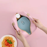 Portable Insulated Lunch Bag Tote Cooler Handbag for Women