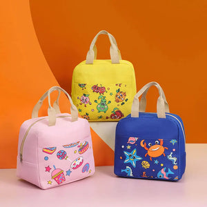 Portable Insulated Lunch Bag Tote Cooler Handbag for Women