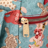 Printed Floral Shoulder Bag Women Crossbody Tote Messenger Handbag
