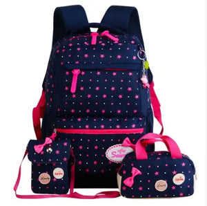 Girls Lightweight Waterproof School Bags Child Orthopedics Schoolbags