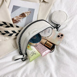 Women's Waist Bag Casual Chest Purses Canvas Waterproof Fanny Pack