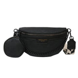 Women's Waist Bag Casual Chest Purses Canvas Waterproof Fanny Pack