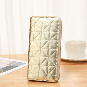 Women's Long Zippered Handbag Wallet