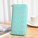 Women's Long Zippered Handbag Wallet