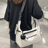 Unisex Large Capacity Shoulder Bag Casual Style Boys Girls