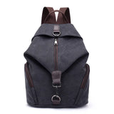 Winter Canvas Casual College Backpack