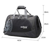 Nylon Gym Bag for Fitness Yoga Training with Shoes Storage