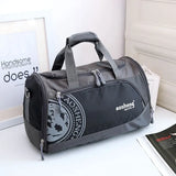 Nylon Gym Bag for Fitness Yoga Training with Shoes Storage