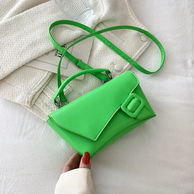 Women's Crossbody Bag Lock Shoulder Messenger Handbag B306