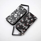 Skull Gothic PU Leather Wallet Unique Stylish Long Wallets