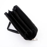 Skull Gothic PU Leather Wallet Unique Stylish Long Wallets