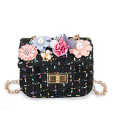 Pearl Top Handle Crossbody Bag for Women