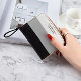 Small Fresh Zipper Wallet Multi-card Large Capacity Bag