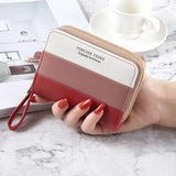 Small Fresh Zipper Wallet Multi-card Large Capacity Bag