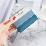 Small Fresh Zipper Wallet Multi-card Large Capacity Bag