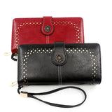 Women's Long Zipper Bag Handbag Purse