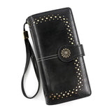 Women's Long Zipper Bag Handbag Purse