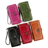 Women's Long Zipper Bag Handbag Purse