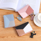 Women's Fringe Zipper Purse, Two Fold Short Wallet