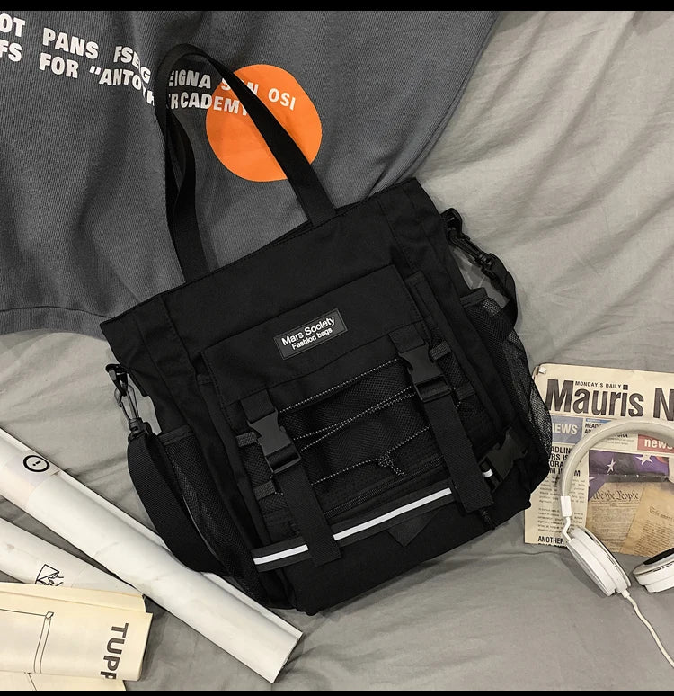 Canvas Bag Joker Girl Shoulder Bag Student Class Forest Postman Bag