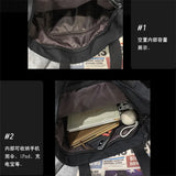 Canvas Bag Joker Girl Shoulder Bag Student Class Forest Postman Bag
