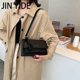 Retro Chain Bag Ladies Messenger Bags for Women Solid Female Bag