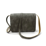 Retro Messenger Shoulder Bag PU Leather Wallet Square Bag