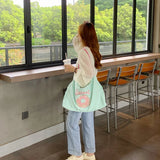 Retro Shoulder Bag for Women Large Capacity Tote Handbag