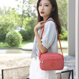 Retro Solid Ladies Canvas Mini Messenger Bag Leisure Shoulder Bag