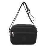 Retro Solid Ladies Canvas Mini Messenger Bag Leisure Shoulder Bag