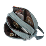 Retro Solid Ladies Canvas Mini Messenger Bag Leisure Shoulder Bag