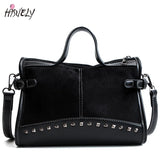 Leopard Leather Handbag Tote Vintage High Shopping Bag Shoulder Bag