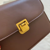 Retro Women PU Leather Shoulder Bags Flap Crossbody Bags