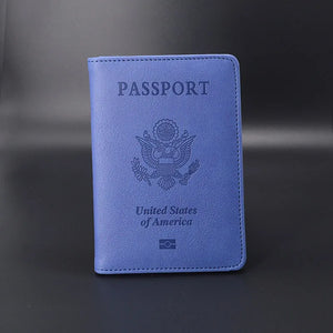 RFID Blocking Passport Cover Multifunction Passport Case