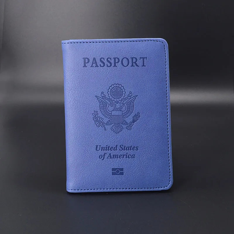 RFID Blocking Passport Cover Multifunction Passport Case