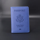 RFID Blocking Passport Cover Multifunction Passport Case