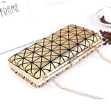 Small Rhombic Chain Evening Bag Shoulder Messenger Bag