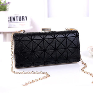 Small Rhombic Chain Evening Bag Shoulder Messenger Bag