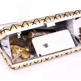 Small Rhombic Chain Evening Bag Shoulder Messenger Bag