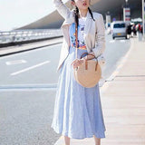 Hand-woven Straw Bag Shoulder Bag Handbag Woman Girl Messenger Bag