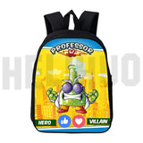 Anime Zings Series Backpack Children Cartoon Superzings Bag for Teenager