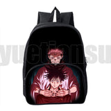 Jujutsu Kaisen 3D Backpack 16 Inch Canvas School Bag for Kids