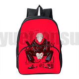 Jujutsu Kaisen 3D Backpack 16 Inch Canvas School Bag for Kids