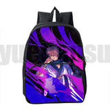 Jujutsu Kaisen 3D Backpack 16 Inch Canvas School Bag for Kids
