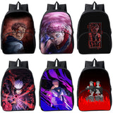 Jujutsu Kaisen 3D Backpack 16 Inch Canvas School Bag for Kids