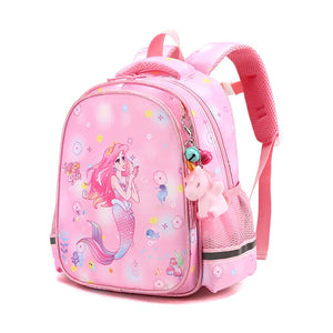 Large-capacity School Bag for Kids, 1-6 Grades, Girls Backpack