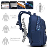 Boys Orthopedic School Bag Waterproof Nylon Book Bag