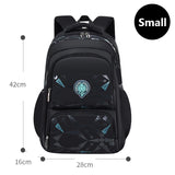 Boys Orthopedic School Bag Waterproof Nylon Book Bag